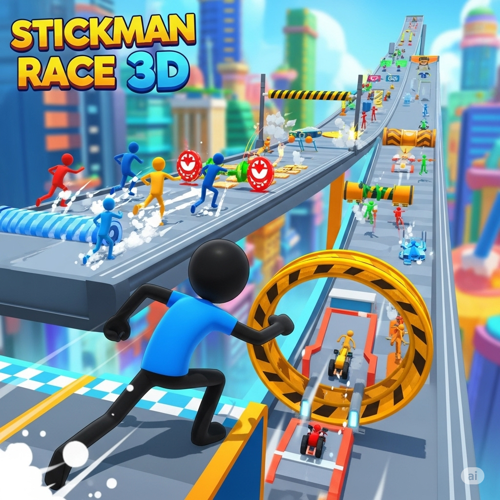 Stickman Race 3D