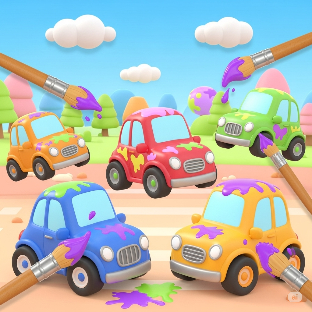 Cars Paint 3D