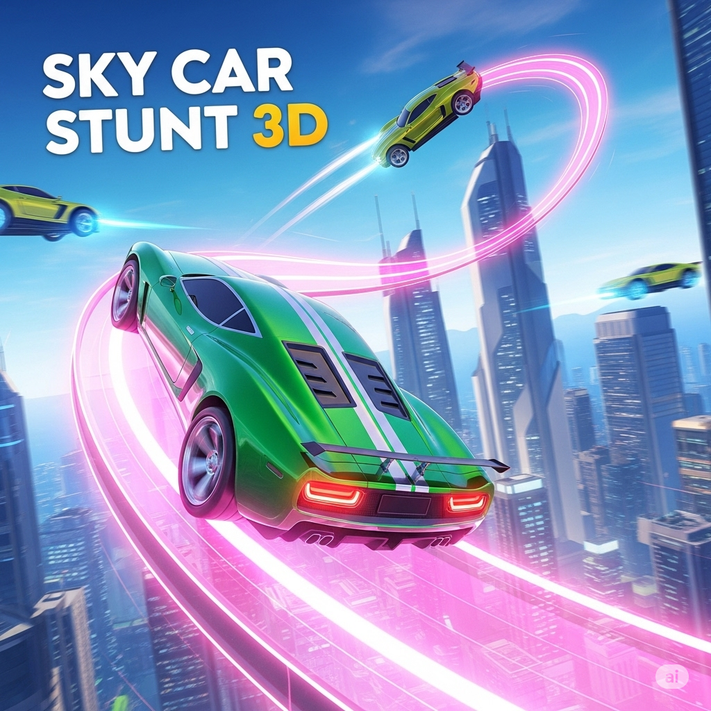 Sky Car Stunt 3D