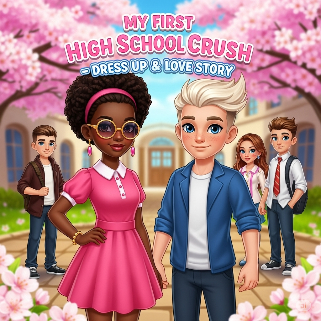 My First High School Crush - Dress Up &amp; Love Story